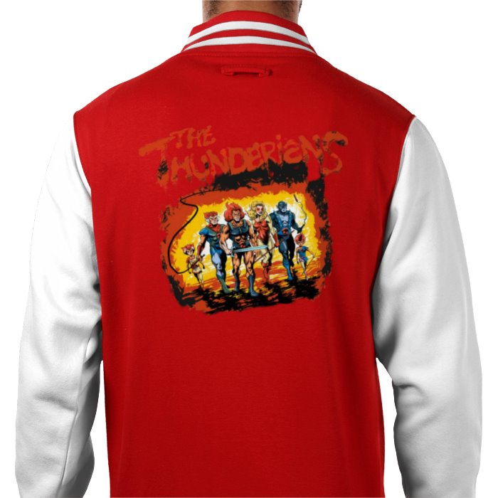 Thundercats & The Warriors - The Thundarians Varsity Jacket