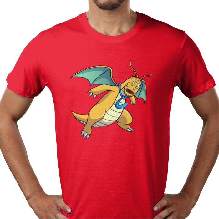 Rick & Morty & Pokémon - Dragonite T-shirt