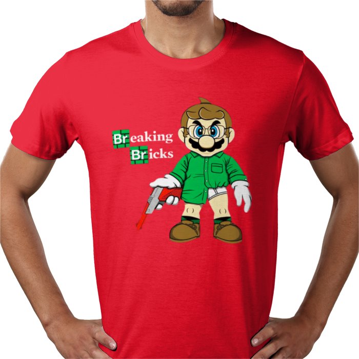 Super Mario x Breaking Bad - Breaking Bricks T-Shirt
