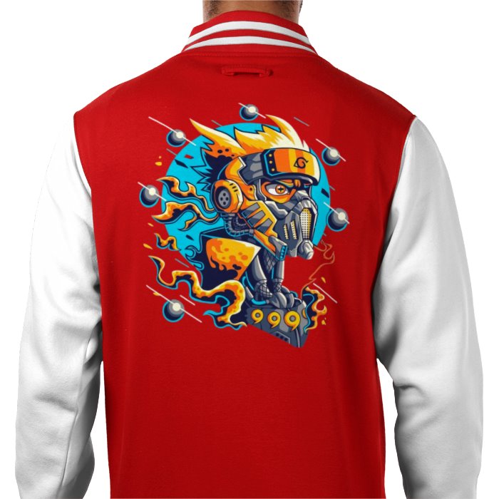 Naruto - Cyber Naruto Varsity Jacket