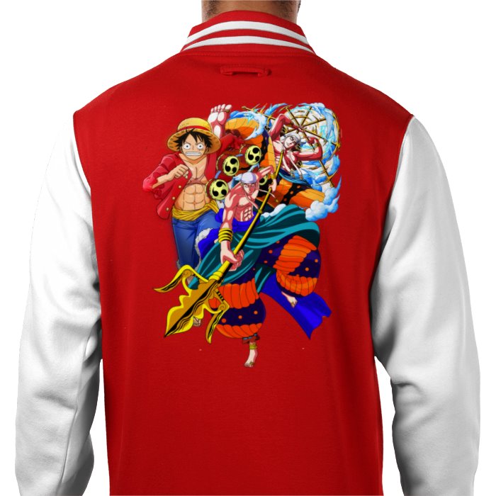 One Piece - Collage 2 Varsity Jacket