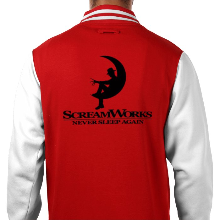 A Nightmare On Elm Street & DreamWorks - ScreamWorks Varsity Jacket