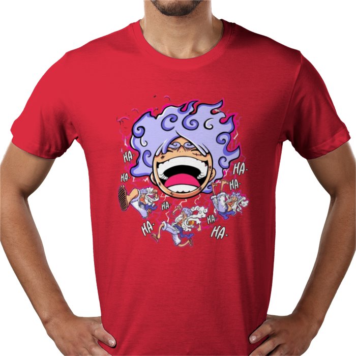 One Piece - Gear 5 Luffy Laugh T-Shirt