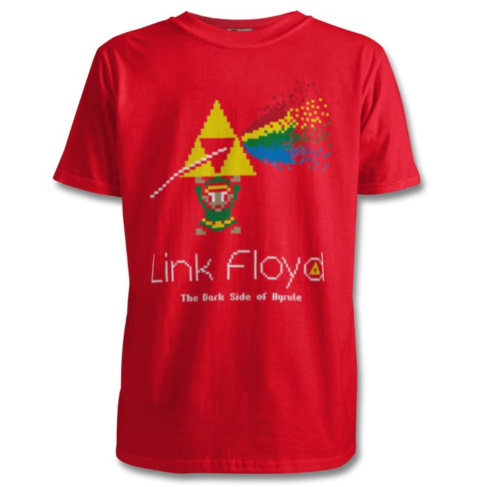 The Legend Of Zelda & Pink Floyd - Link Floyd T-shirt