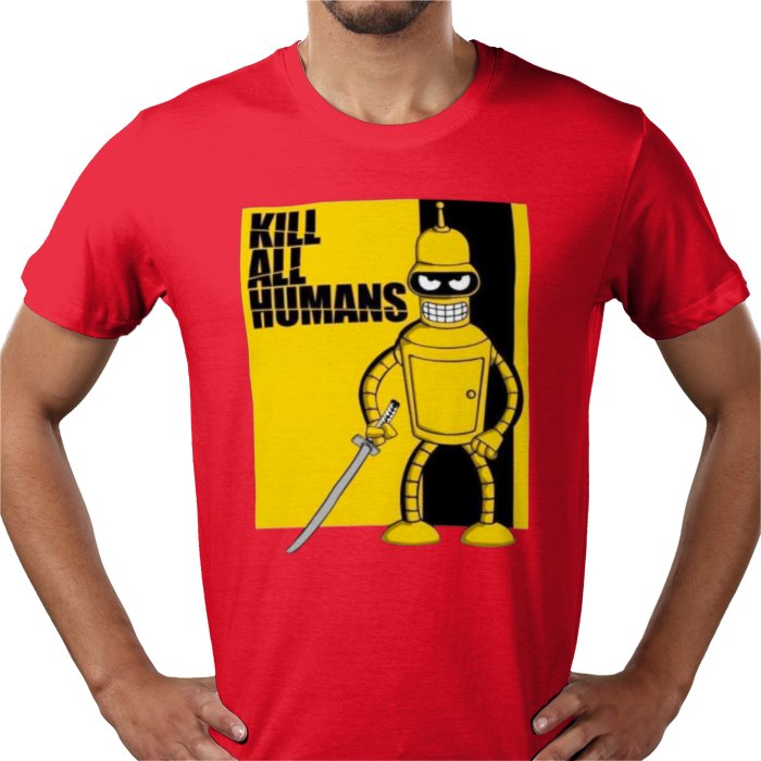 Futurama x Kill Bill - Kill All Humans T-shirt