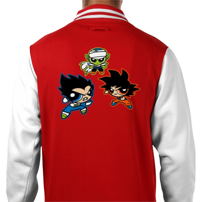 Dragon Ball Z & Powerpuff Girls - Powerpuff Z Varsity Jacket