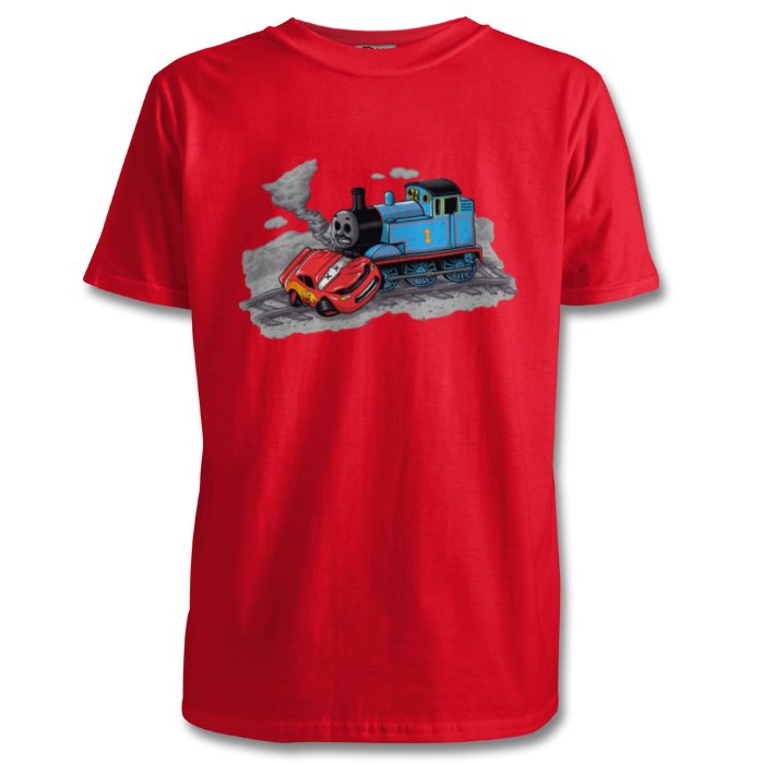 Thomas The Tank Engine & Cars - Cross Crash T-shirt