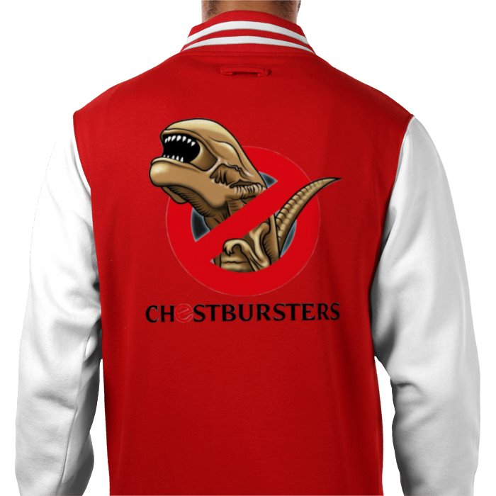 Aliens & Ghostbusters - Chestbursters Varsity Jacket