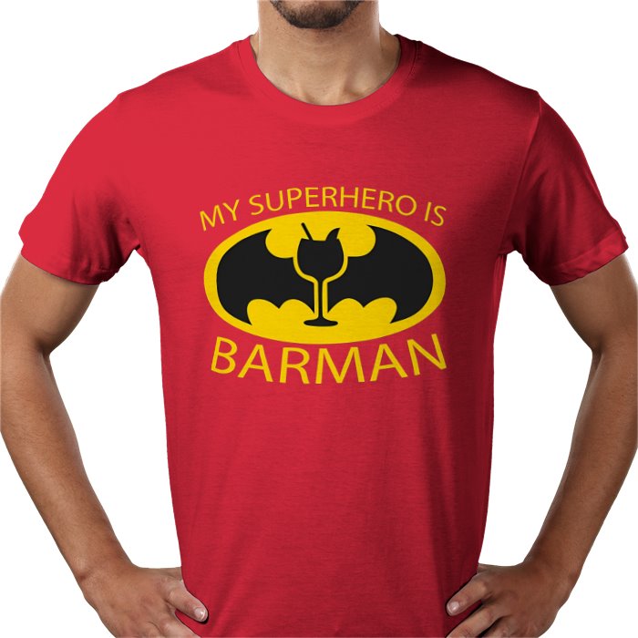 My Superhero Is Barman T-shirt