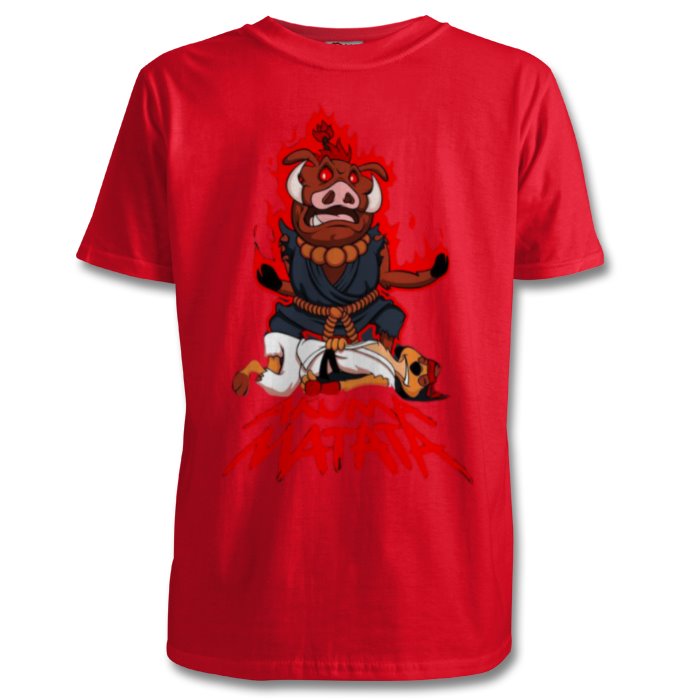 Timone & Pumba & Street Fighter - Akuma Matata T-shirt