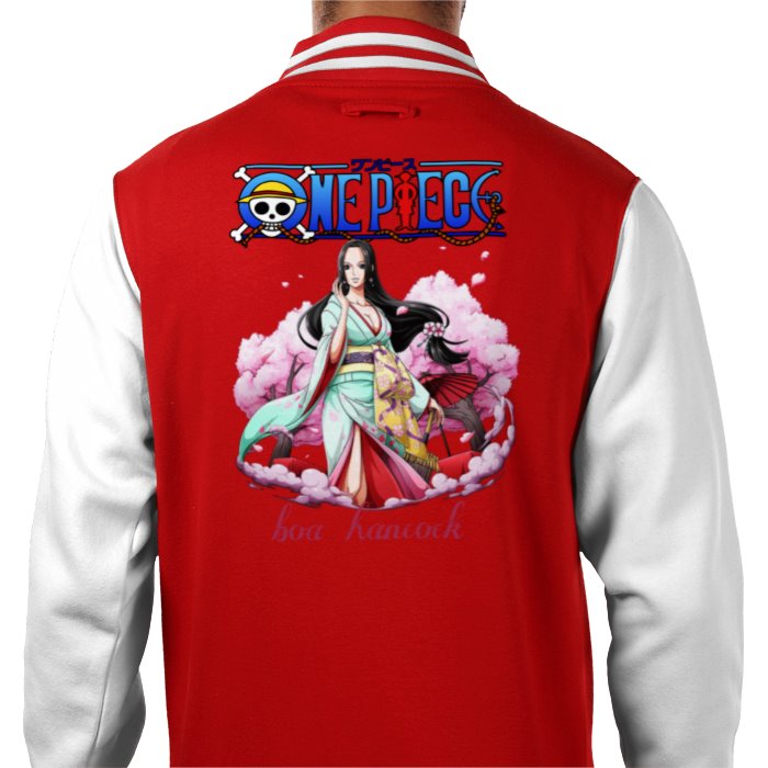 One Piece - Boa Hancock Portrait Varsity Jacket