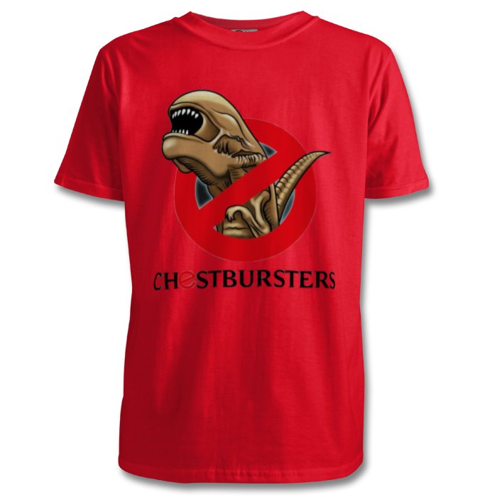 Aliens & Ghostbusters - Chestbursters T-shirt