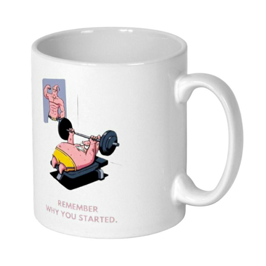 Dragonball Z & SpongeBob SquarePants- Remember Why You Started Mug