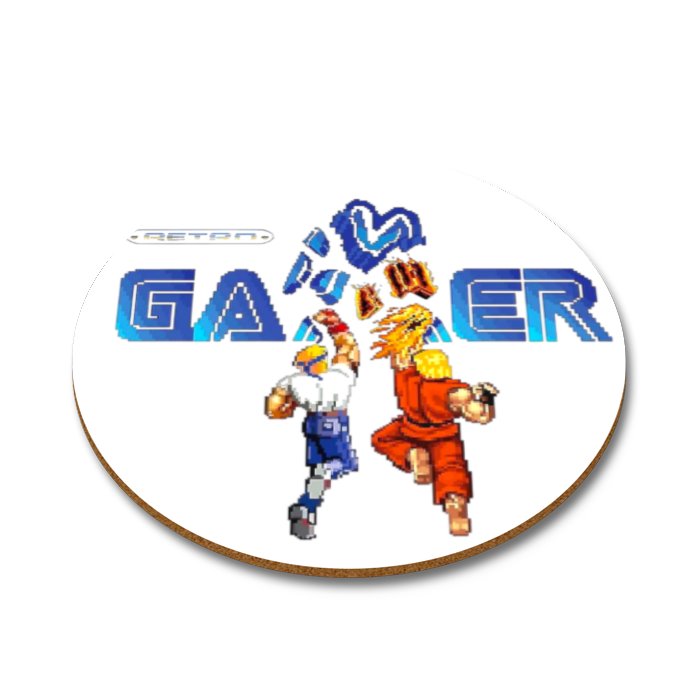 Street Fighter - Retro Gamer Round Coasters