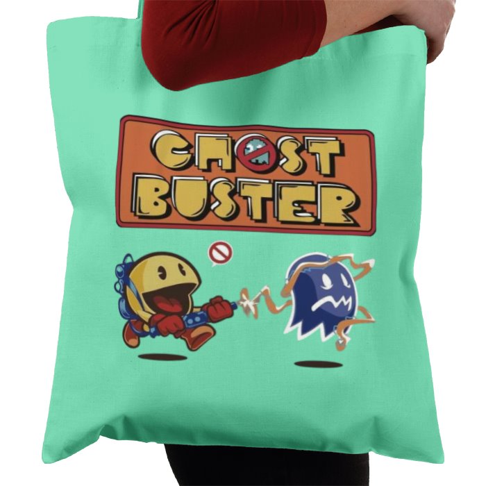 Pacman & Ghostbusters - Ghost Buster Tote Bag