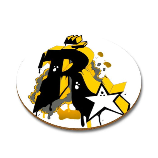Rockstar Round Coasters