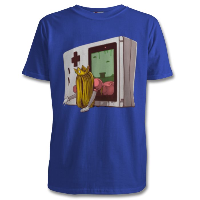 Nintendo Game Boy & Super Mario Bro's & The Ring - Princess Samara T-shirt