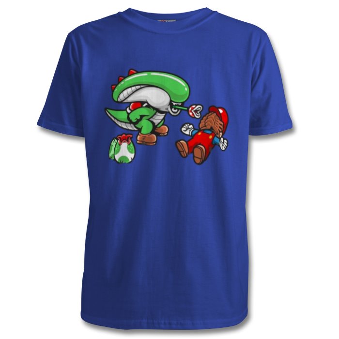 Super Mario Bro's & Alien - Xenomorph Bro's T-shirt