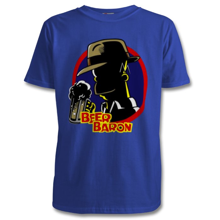 The Simpsons & Dick Tracey - Beer Baron T-shirt