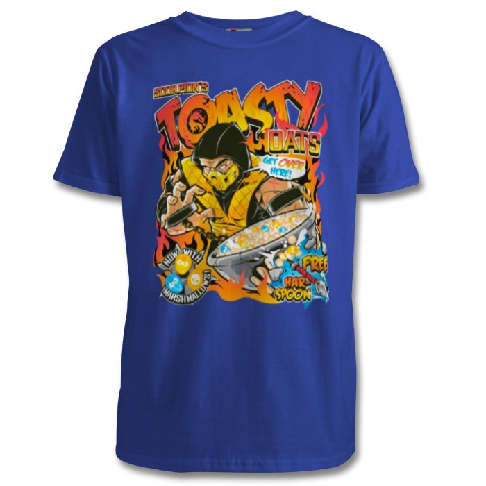 Mortal Kombat - Scorpion Toasty Oats T-shirt