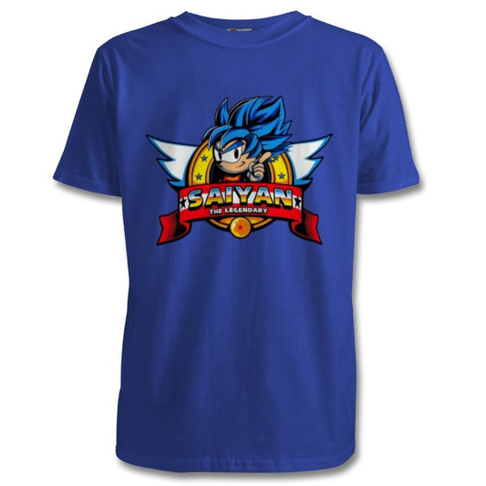 Sonic & Dragonball Z - Sonic The Saiyan T-shirt