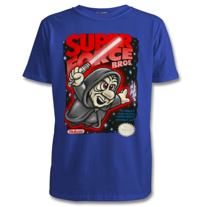 Super Mario Bro's & Star Wars - Super Force Bros T-shirt