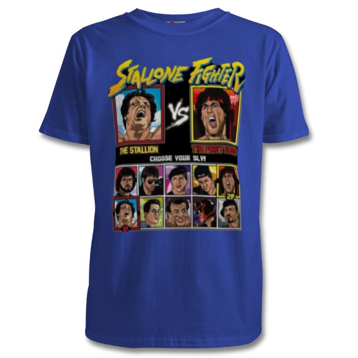 Sylvester Stallone & Street Fighter - Stallone Fighter T-shirt