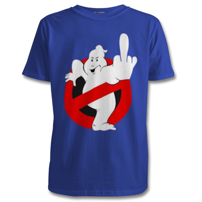 Ghostbusters - Rude Logo T-shirt