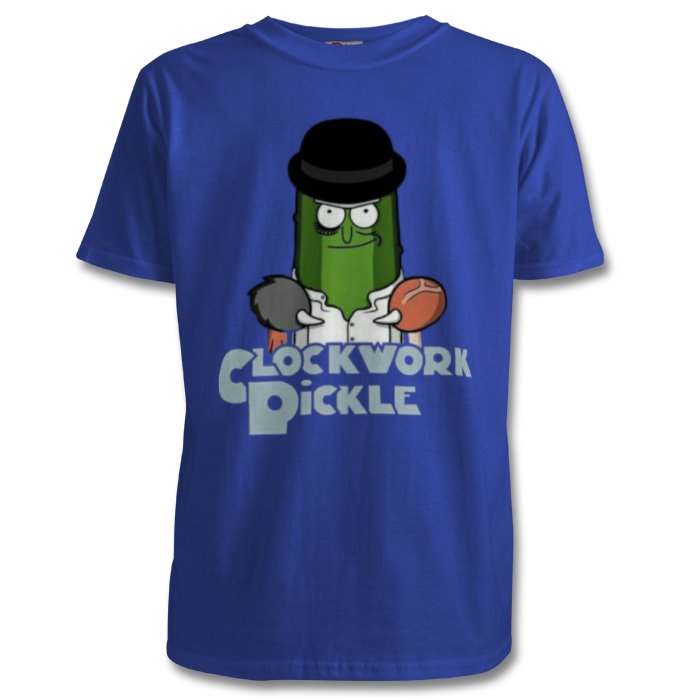 Rick & Morty & A Clockwork Orange - A Clockwork Pickle T-shirt