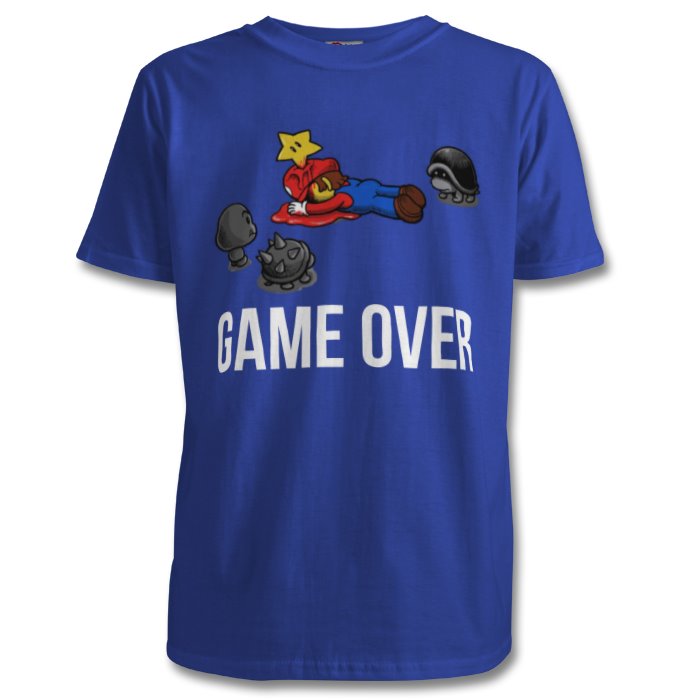 Super Mario Bro's - Game Over T-shirt