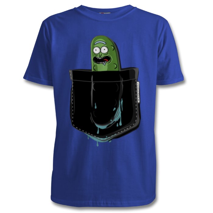 Rick & Morty - Pickle Rick Pocket T-shirt