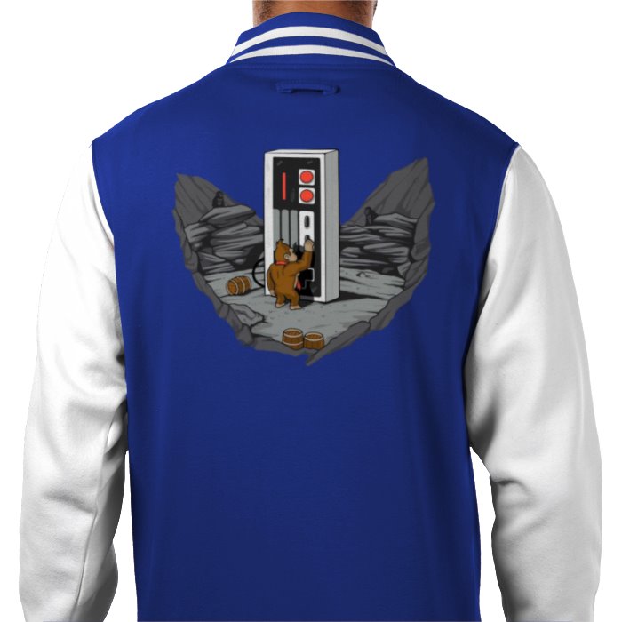 Nintendo & Donkey Kong - Stonehenge Pad Varsity Jacket