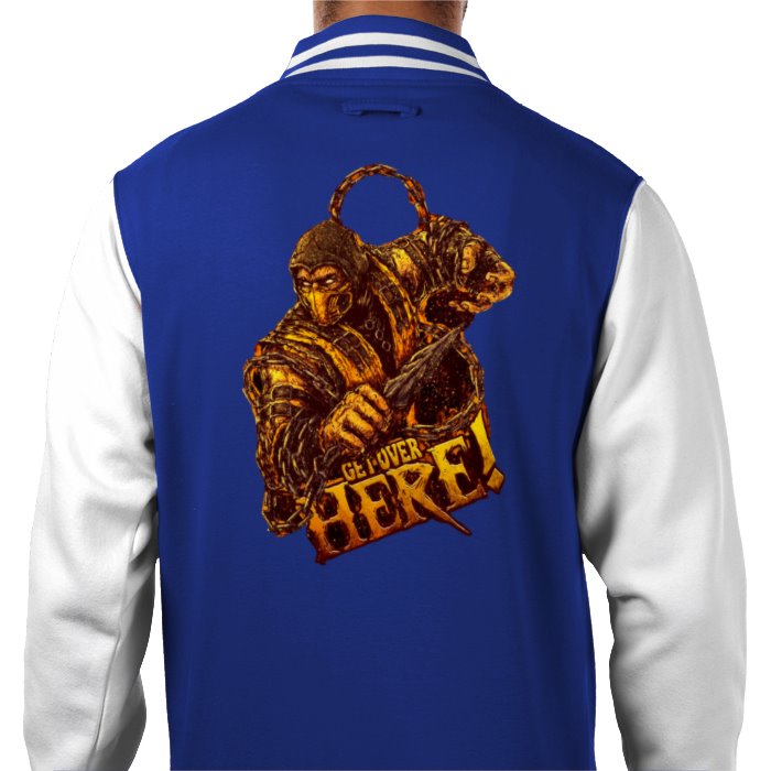 Mortal Kombat - Get Over Here V2 Varsity Jacket