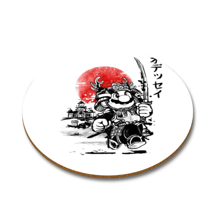 Super Mario Bro's - Samurai Round Coasters