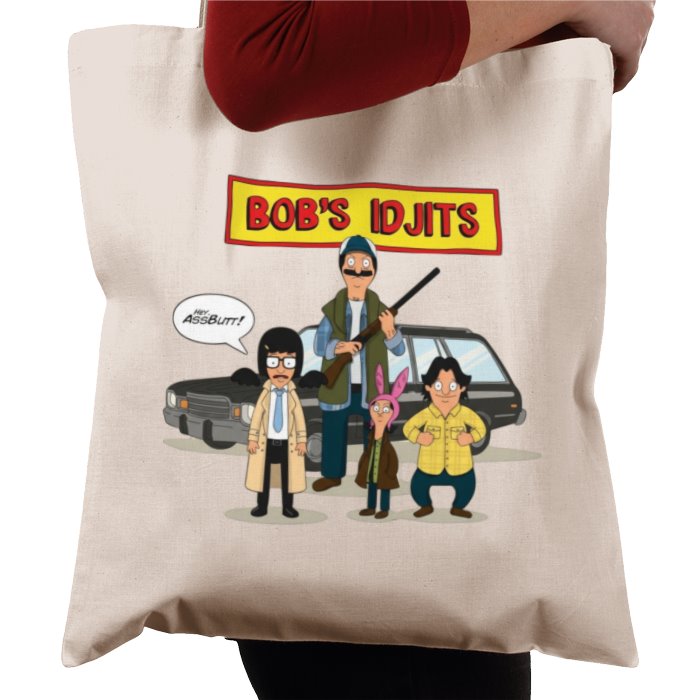 Bobs Burgers x Supernatural - Bobs Idjits Tote Bag