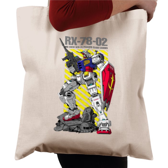 Gundam Wing - RX 78 02 Tote Bag