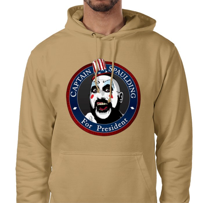 Captain Spaulding For President Pocket Hoodie