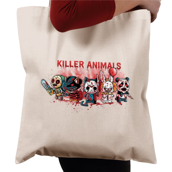 Killer Animals Tote Bag