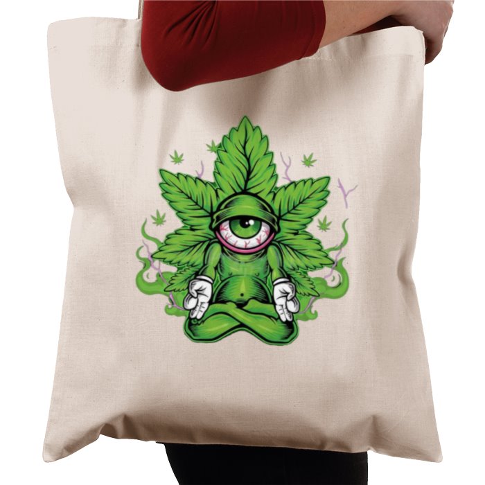 Cannabis Eye Tote Bag