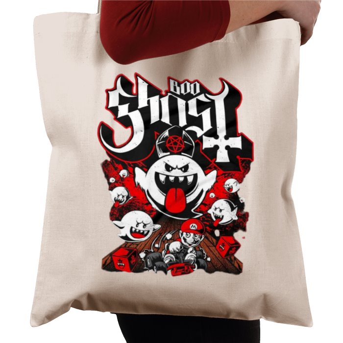 Mario Kart - Boo Ghost Theme Tote Bag