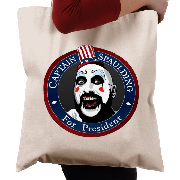 Captain Spaulding For President Tote Bag