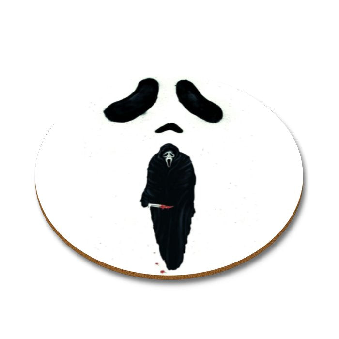 Scream - Ghost Face Round Coasters