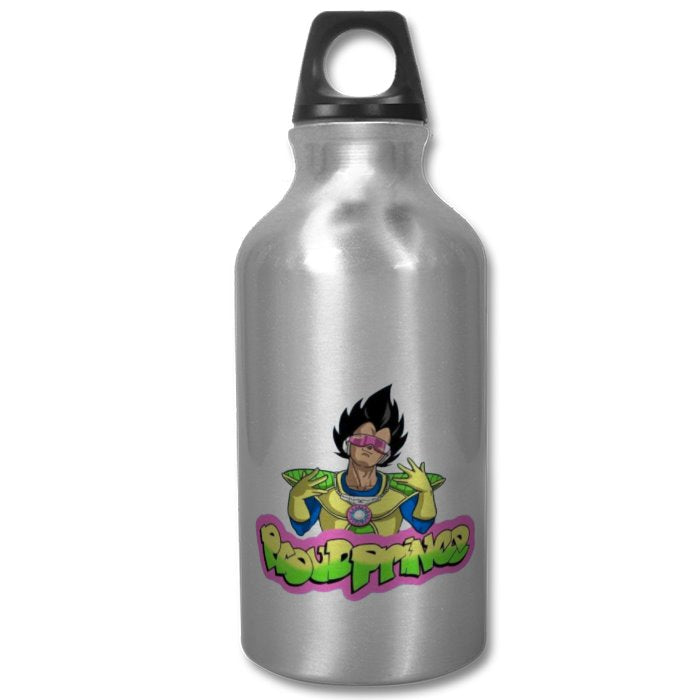 Dragonball Z & The Fresh Prince Of Bel Air - Proud Prince Water Bottle