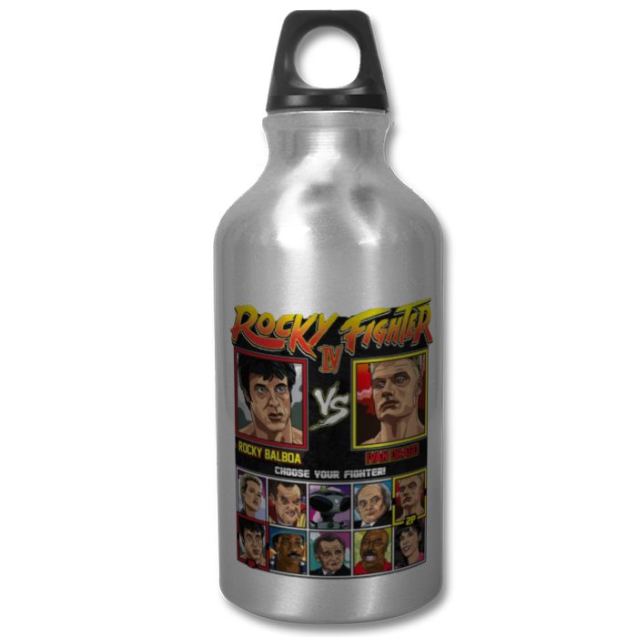 Rocky & Street Fighter - Rocky Fighter Water Bottle