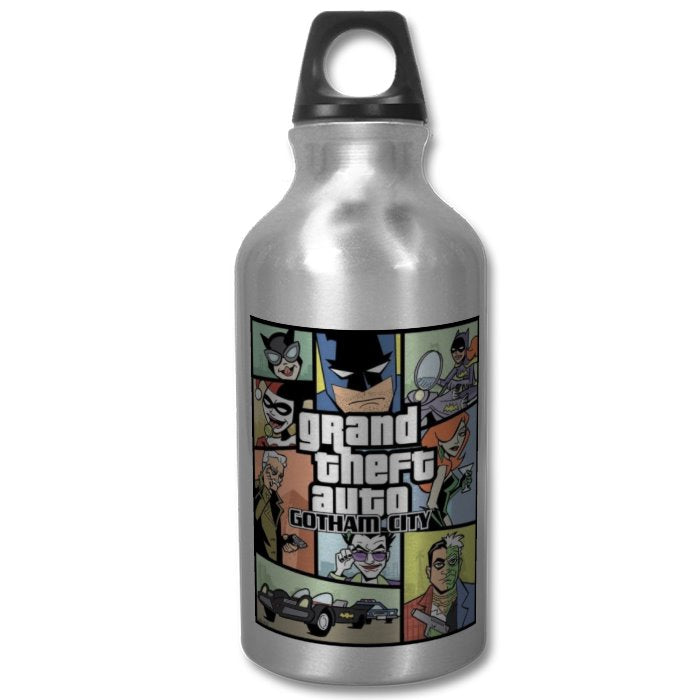 Batman & Grand Theft Auto - Grand Theft Auto Gotham Water Bottle