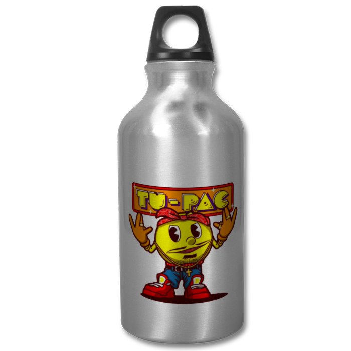 Pac Man & Tupac - Tu-Pac Water Bottle