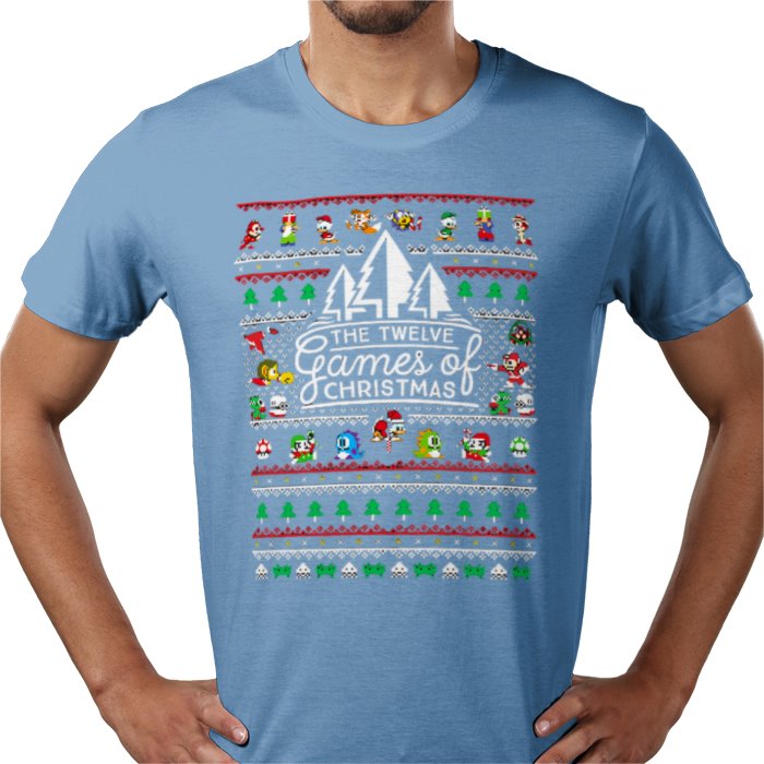 Ugly Jumper Style - 12 Games Of Christmas T Shirt