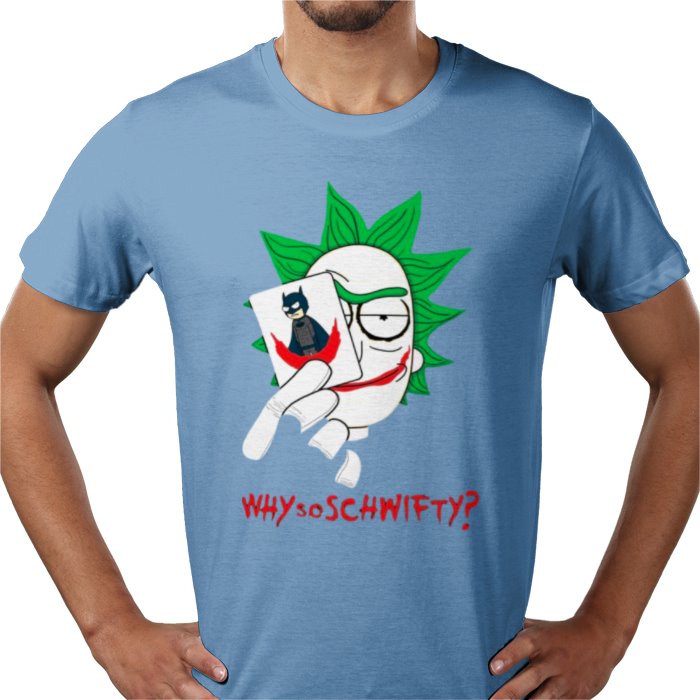 Rick & Morty x Batman - Why So Schwifty T-shirt