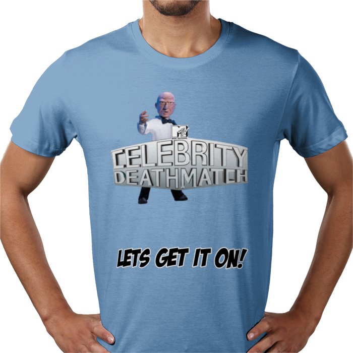 Celebrity Death Match - Lets Get It On T-shirt