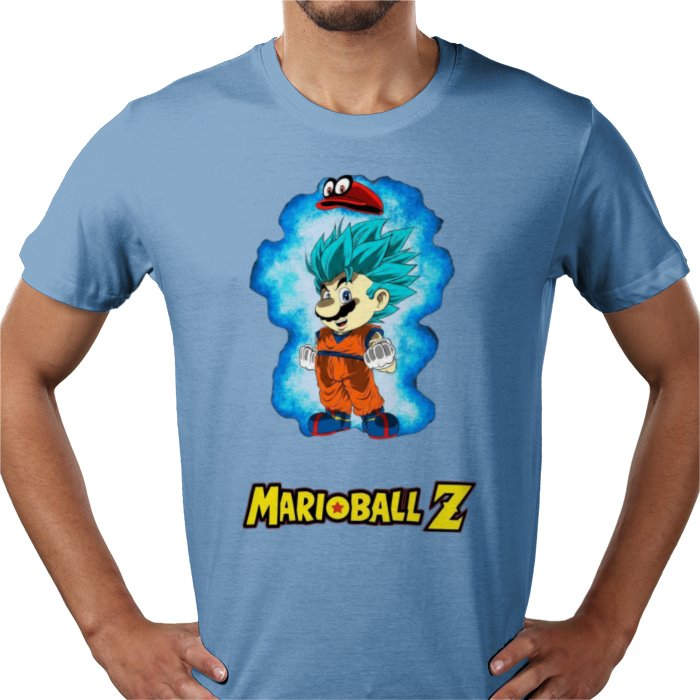 Super Mario x Dragonball Z - Super Saiyan Mario T-shirt